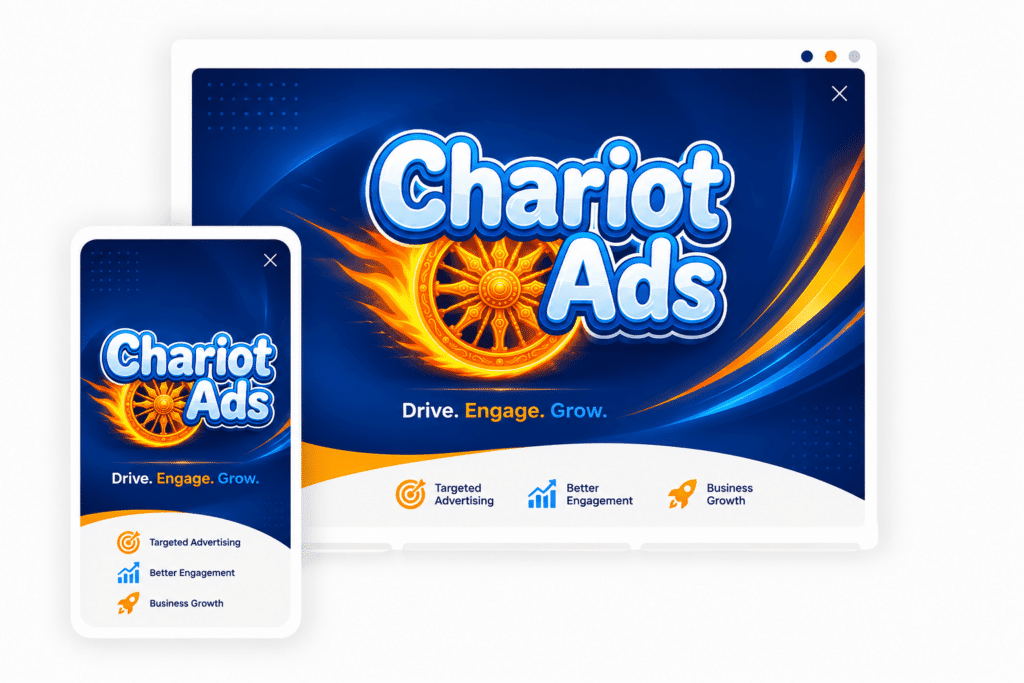 ChariotAds digital advertising platform dashboard