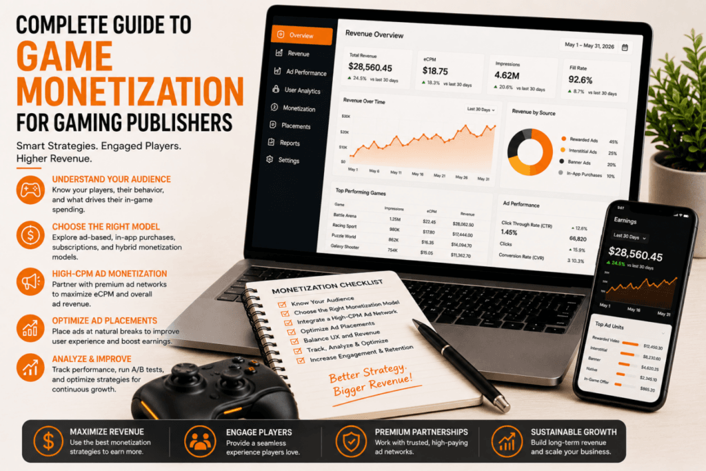 Game Monetization for Gaming Publishers