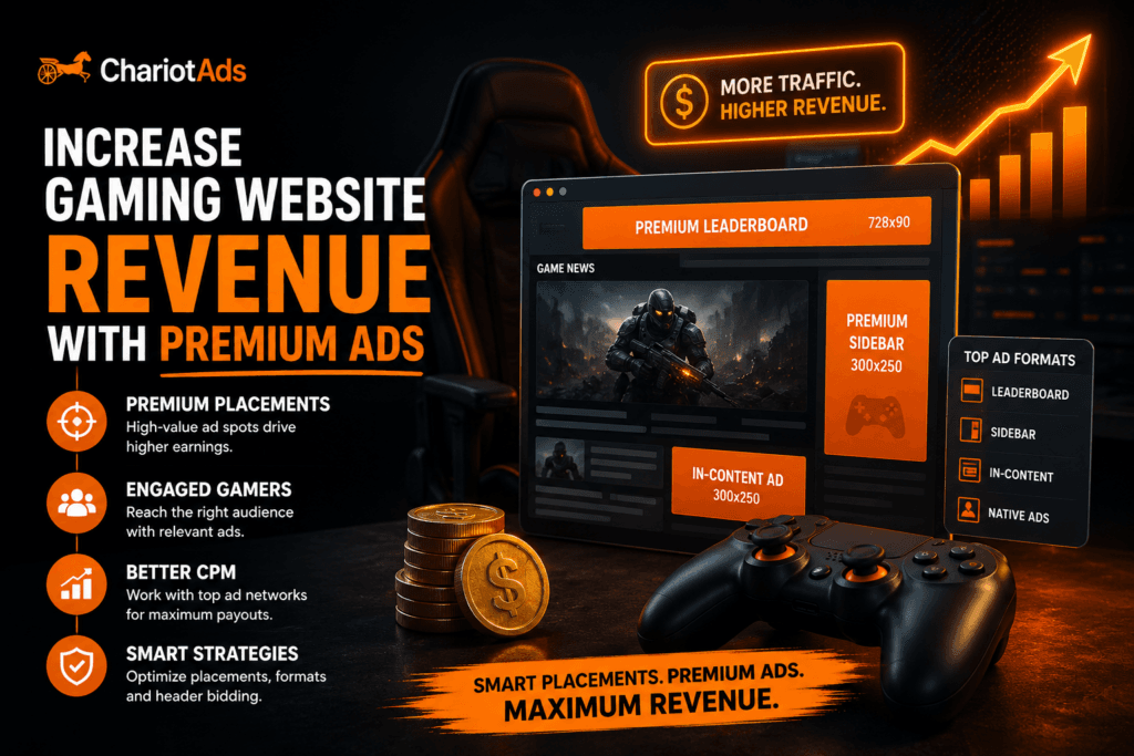 Gaming Website Monetization