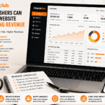 Website advertising revenue optimization for publishers